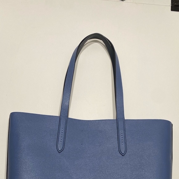 Coach Rexy Purse Highline Tote With Carriage in Blue Bag Rainbow Glitter Logo - Picture 7 of 13